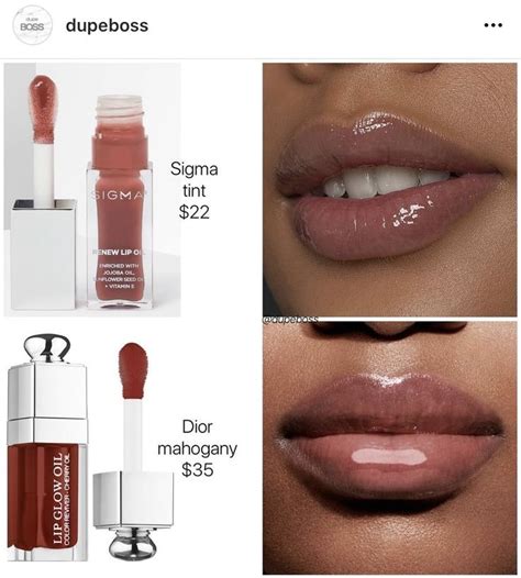 dior mahogany lip|Dior lip oil mahogany dupe.